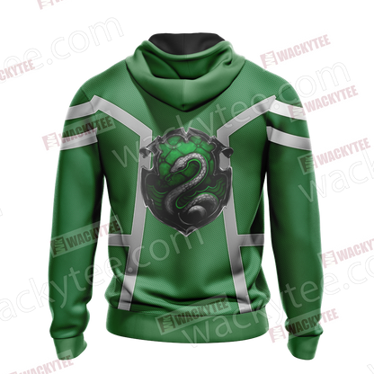 Harry Potter - Slytherin Unisex Zip Up Hoodie
