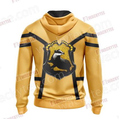 Harry Potter - Hufflepuff Unisex Zip Up Hoodie