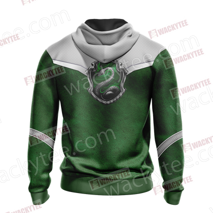 Harry Potter - Slytherin Edition New Style Unisex 3D Zip Up Hoodie