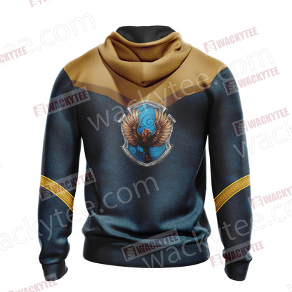 Harry Potter - Ravenclaw Edition New Style Unisex 3D Zip Up Hoodie