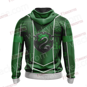 Harry Potter - Slytherin House New Lifestyle Unisex Zip Up Hoodie