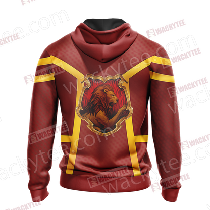 Harry Potter - Gryffindor Unisex Zip Up Hoodie