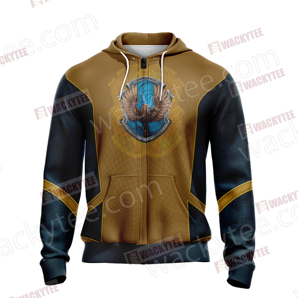 Harry Potter - Ravenclaw Edition New Style Unisex 3D Zip Up Hoodie