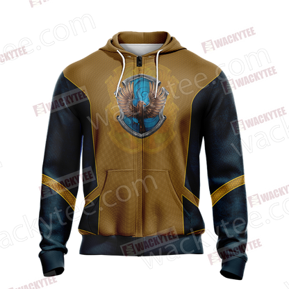 Harry Potter - Ravenclaw Edition New Style Unisex 3D Zip Up Hoodie