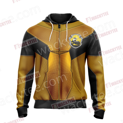 Harry Potter - Hufflepuff New Collection Unisex Zip Up Hoodie