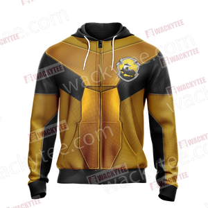 Harry Potter - Hufflepuff New Collection Unisex Zip Up Hoodie