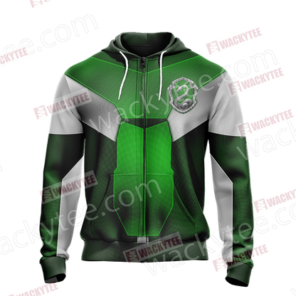 Harry Potter - Slytherin House Collection Unisex Zip Up Hoodie
