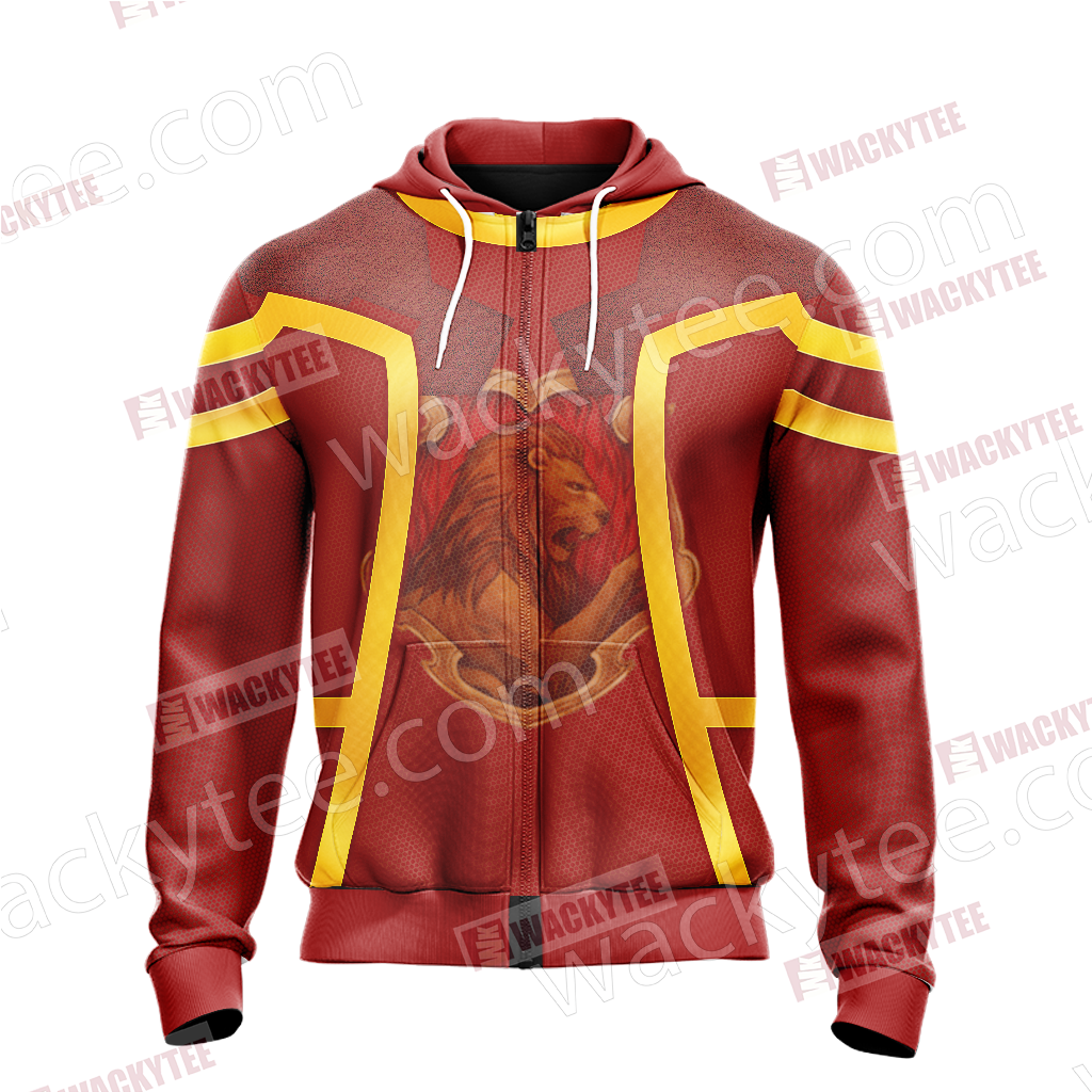 Harry Potter - Gryffindor Unisex Zip Up Hoodie