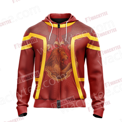 Harry Potter - Gryffindor Unisex Zip Up Hoodie