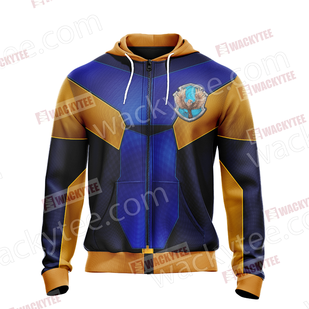 Harry Potter - Ravenclaw House New Collection Unisex Zip Up Hoodie