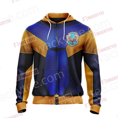 Harry Potter - Ravenclaw House New Collection Unisex Zip Up Hoodie