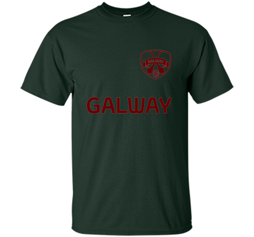 County Galway Hurling All Ireland 2017 Champions t-shirt Forest Green
