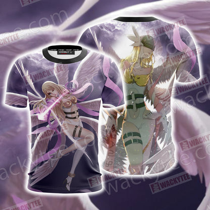 Digimon Angewomon Unisex 3D T-shirt T-shirt