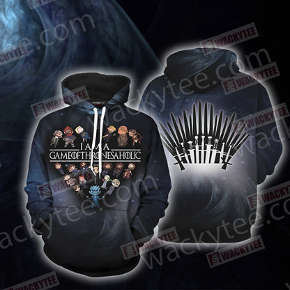 I Am A GameOfThronesAHolic 3D Hoodie