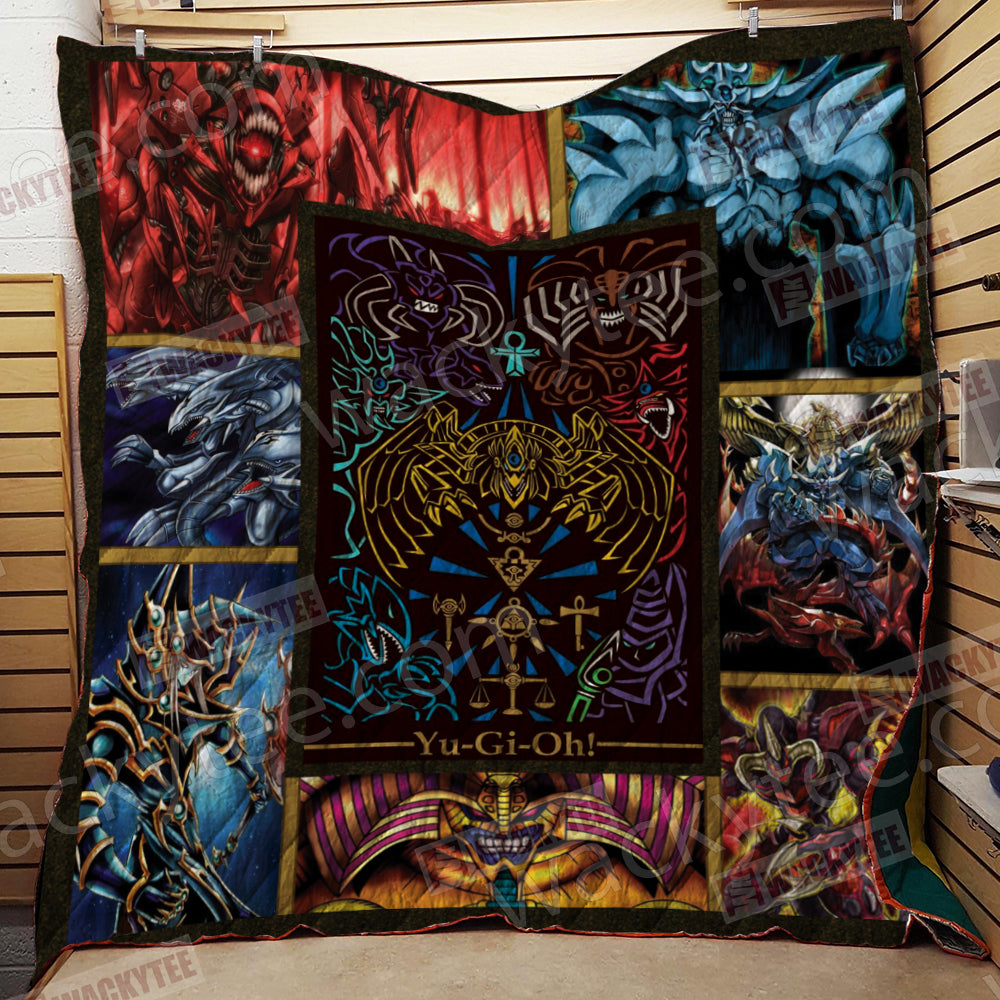 Yu Gi Oh! 3D Quilt Blanket Queen (203x228CM)
