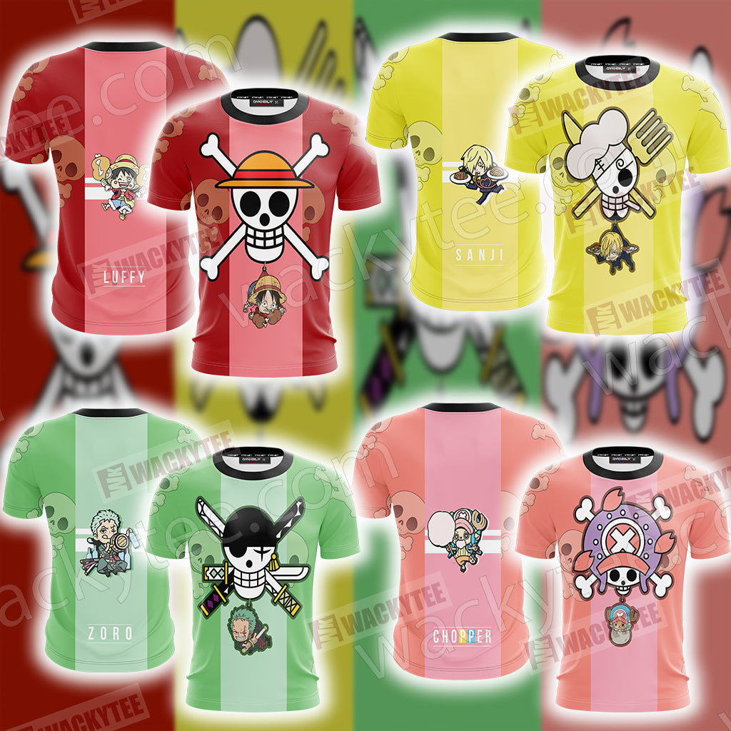 One Piece Monkey D. Luffy New Unisex 3D T-shirt