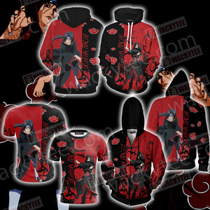 Naruto - Uchiha Itachi New Style Unisex Zip Up Hoodie Jacket