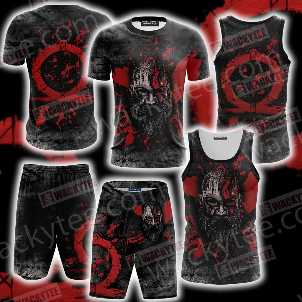 God Of War Unisex Beach Shorts
