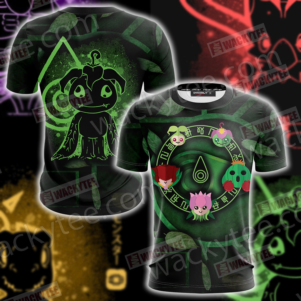 Digimon The Crest Of Sincerity 3D T-shirt T-shirt