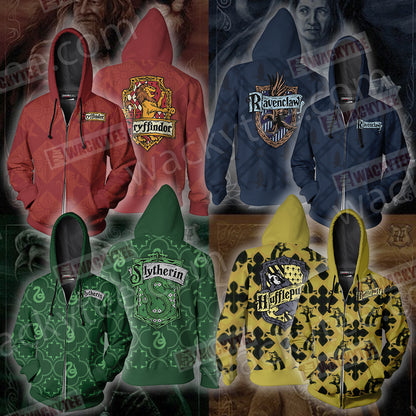 Harry Potter - Loyal Like A Hufflepuff Zip Up Hoodie