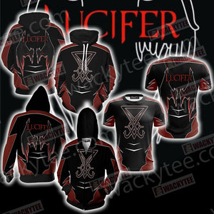 Lucifer New Unisex Zip Up Hoodie Jacket