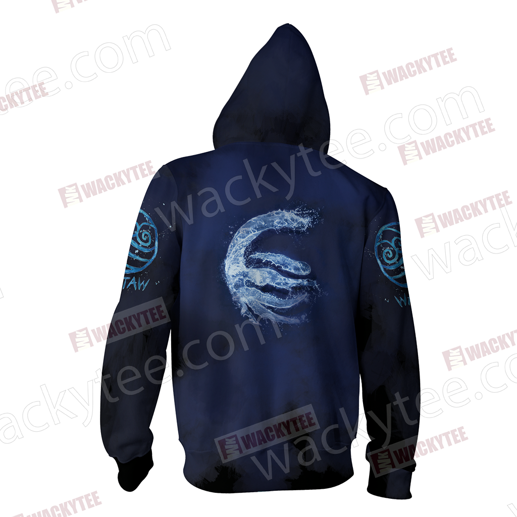 Avatar: The Last Airbender Waterbending Zip Up Hoodie Jacket