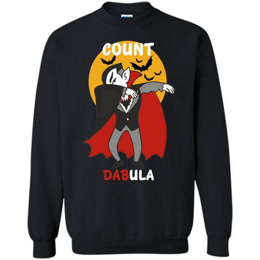 Count Dabula Dabbing Halloween T-shirt Black
