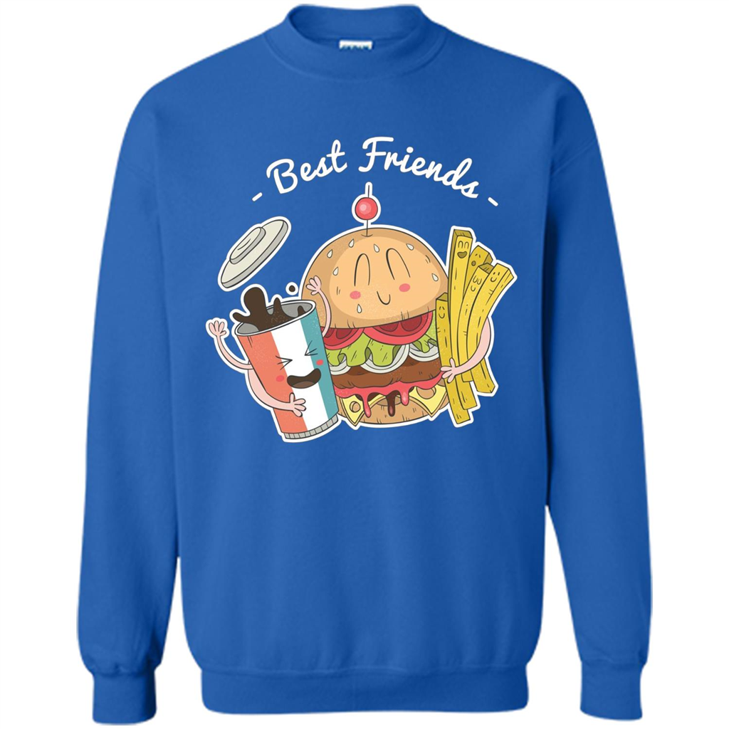 Burger Lover T-shirt Best Friends Delicious Royal