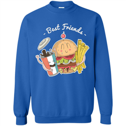 Burger Lover T-shirt Best Friends Delicious Royal