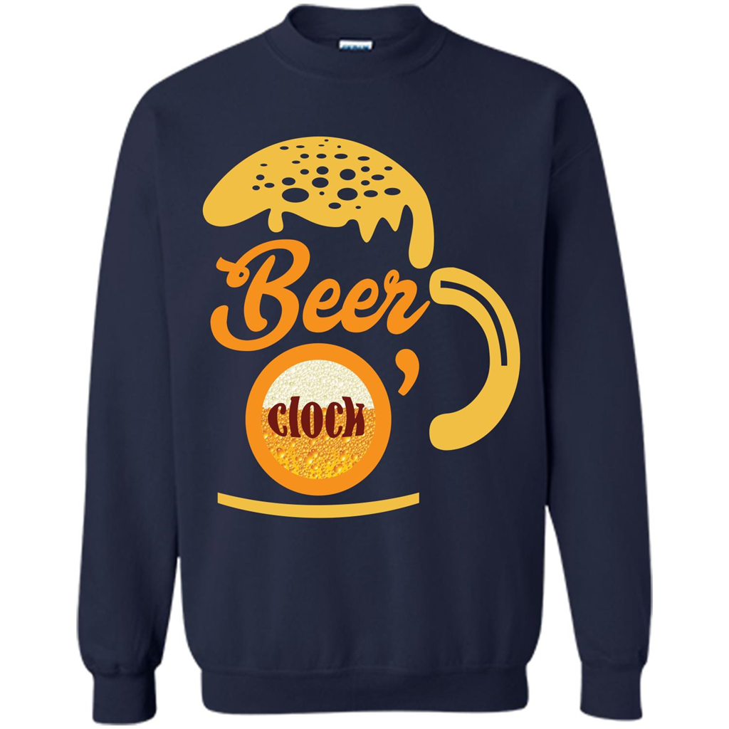Beer T-shirt Beer O’clock Navy