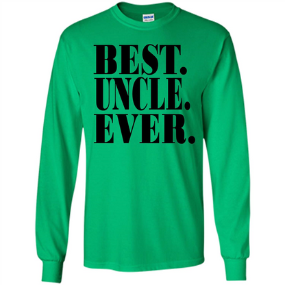 Best Uncle Ever T-shirt Irish Green