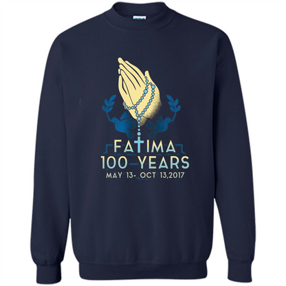 Fatima 100 Years T-shirt Navy