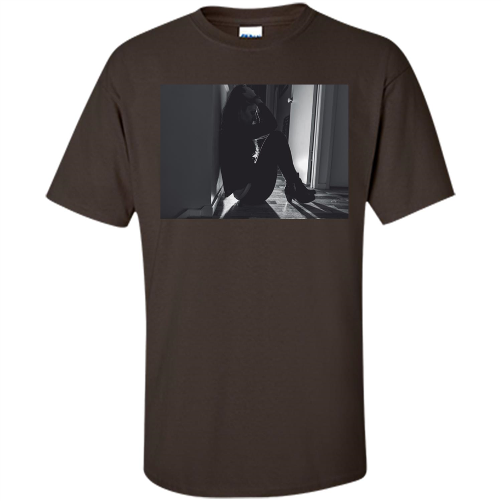 Alone T-Shirt Dark Chocolate