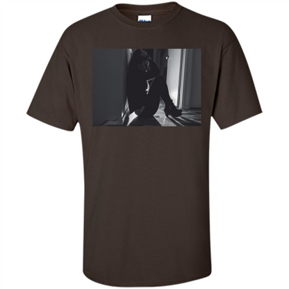 Alone T-Shirt Dark Chocolate