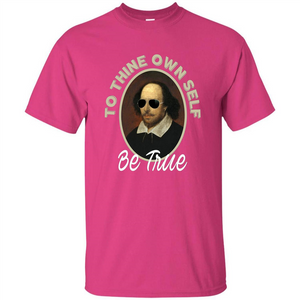 Music T-shirt To Thine Own Self Be True T-shirt