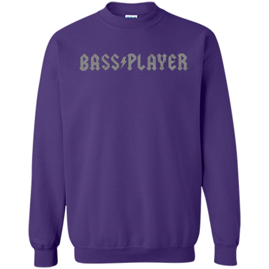 Bass Player T-shirt Purple