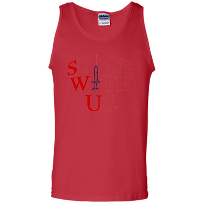 Nurses T-shirt Stick With Us Red