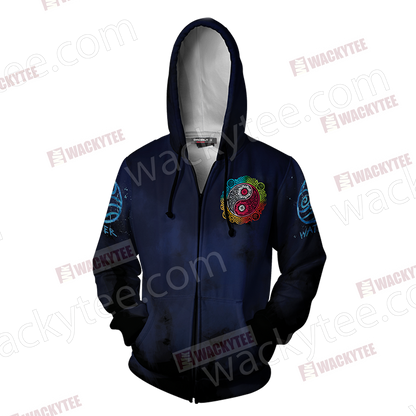 Avatar: The Last Airbender Waterbending Zip Up Hoodie Jacket