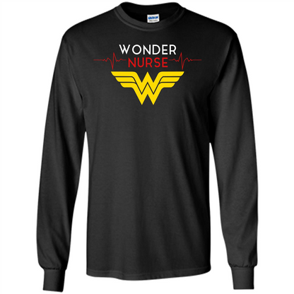 Nurse Lover. Wonder Nurse T-shirt Black