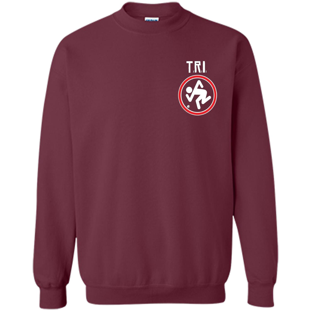 TRI Custom Shirt Maroon