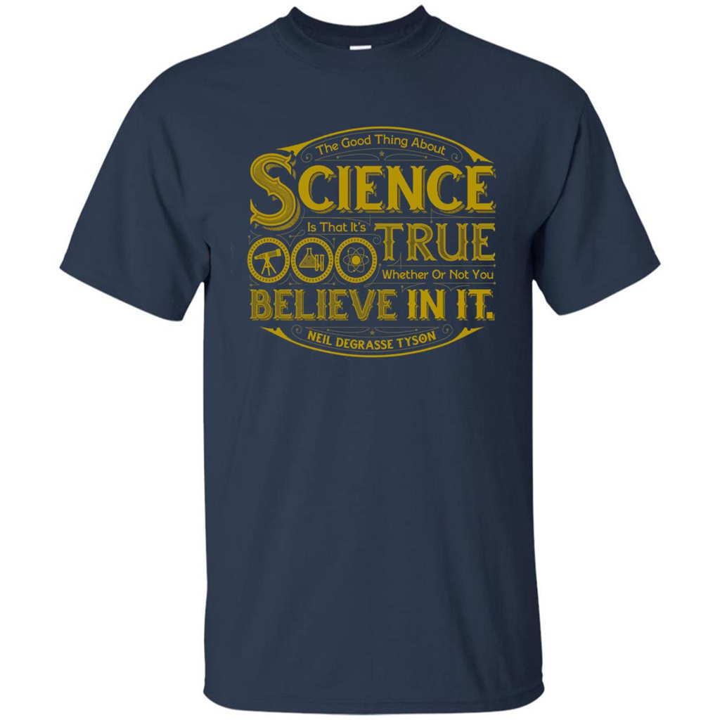 The Good Thing About Science T-shirt Navy