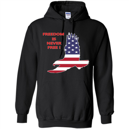 Freedom Is Never Free T-shirt Orange