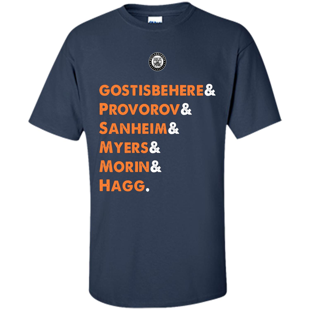 Gostisbehere. Provorov. Sanheim. Myers.Morin. Hagg Navy