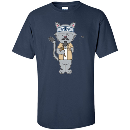 Mr.Meowgi T-shirt Navy