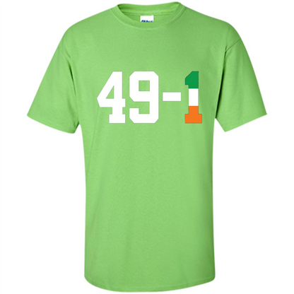 Funny Ireland Boxing T-shirt 49-1 T-shirt Lime