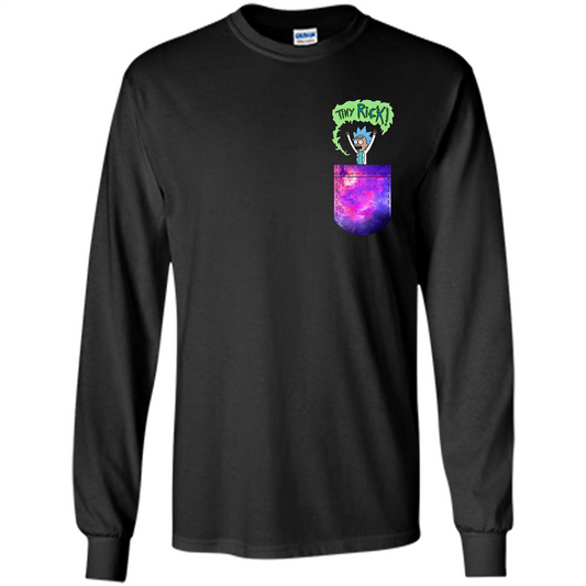 Rick And Morty T-shirt Tiny Rick T-shirt Black