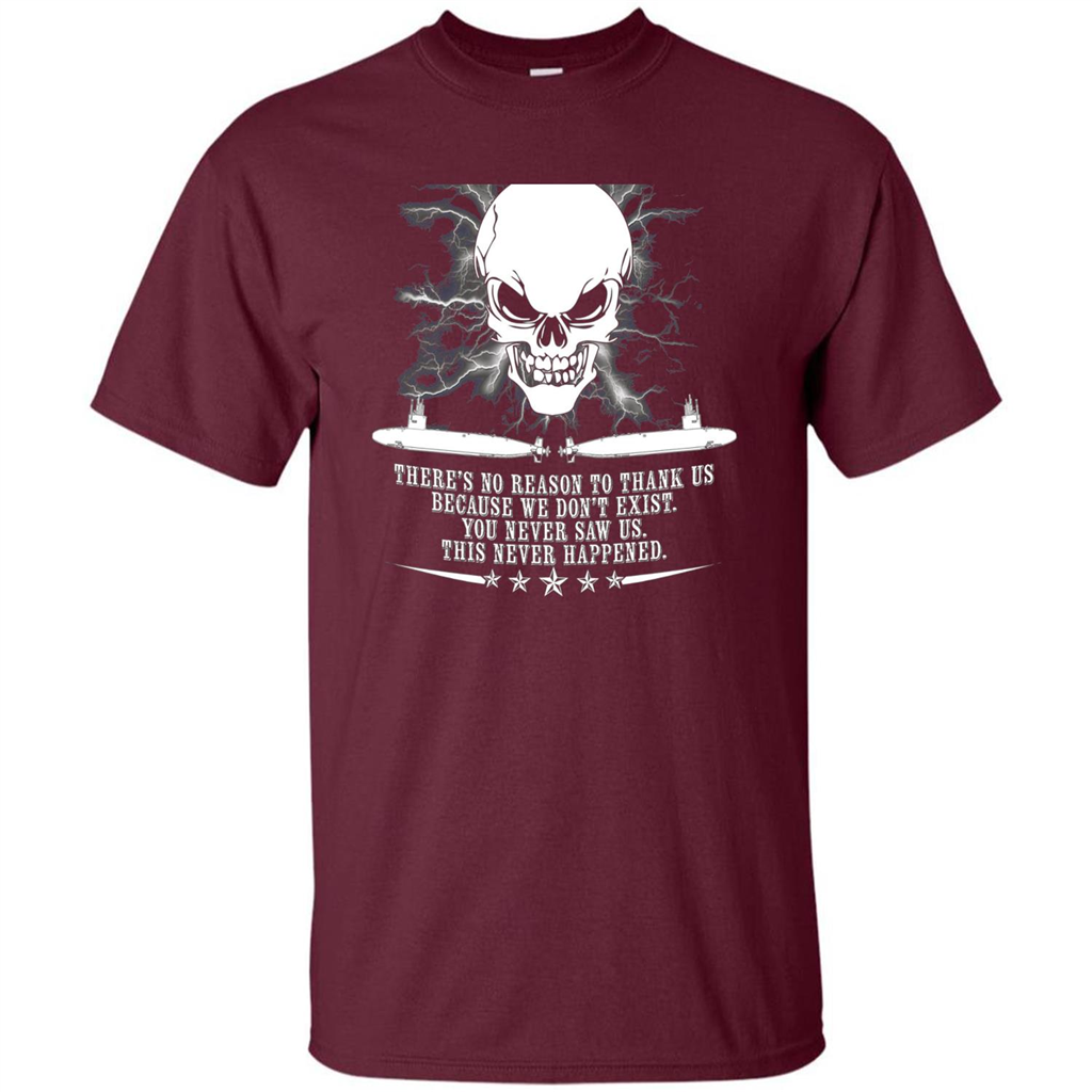 USS Puffer (SSN-652) T-shirt Maroon