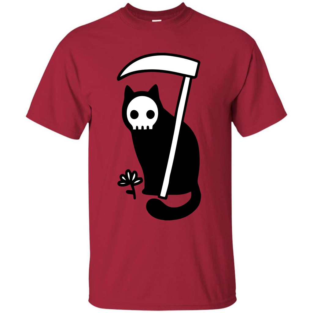 Cat Grimm Reaper T-shirt Cardinal