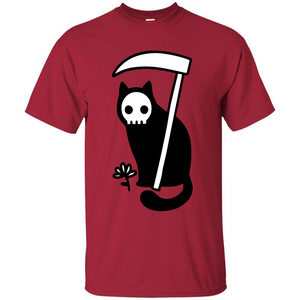 Cat Grimm Reaper T-shirt