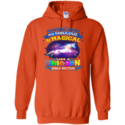 Instructional Assistants Are Fabulous And Magic Like A Unicorn Only Better T-shirt Orange